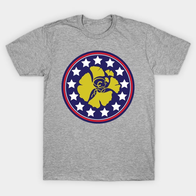 Betsy Ross Barn Star T-Shirt by millielandis
